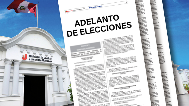 Adelanto en las elecciones en Perú